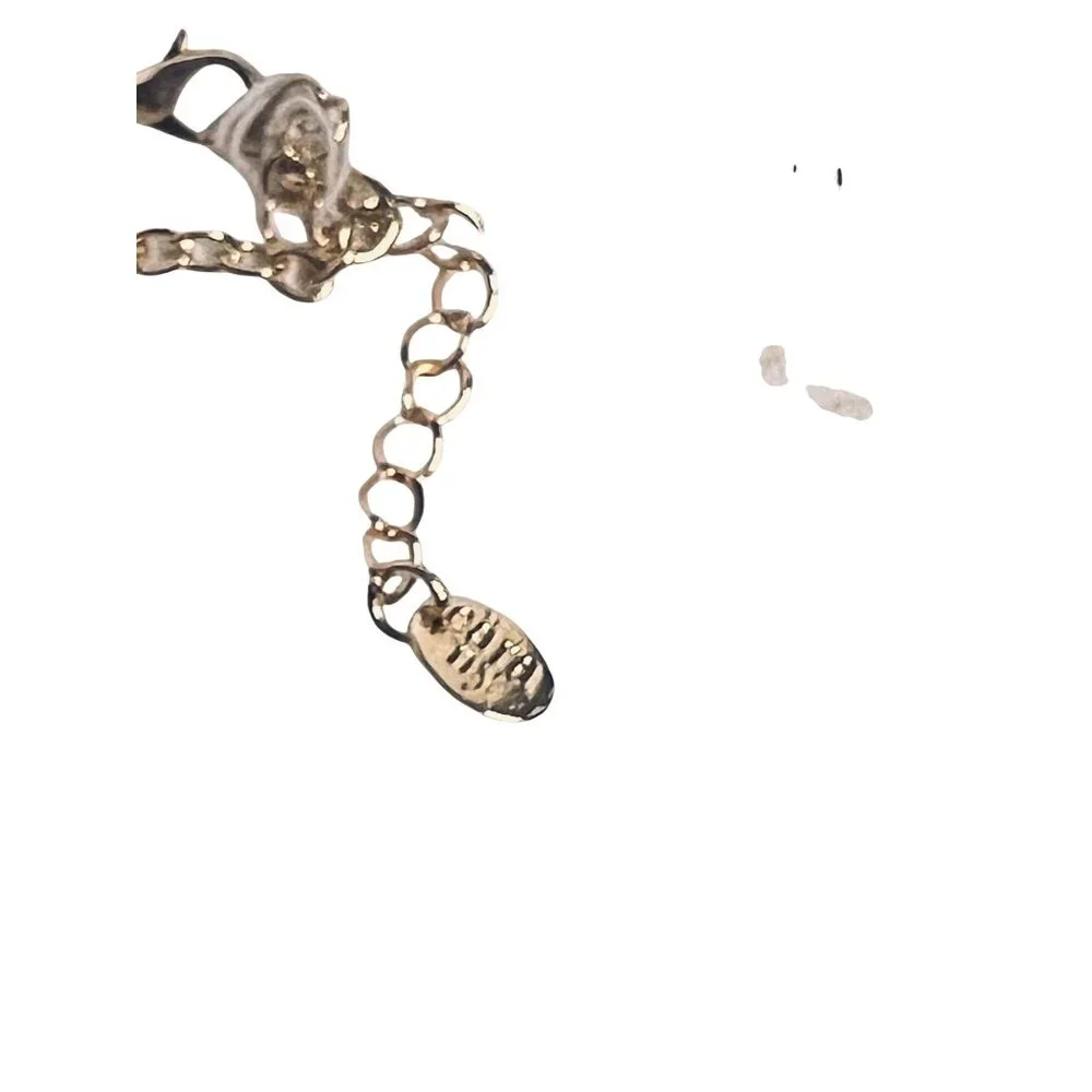 Cara NY Gold Tone Necklace With Rhinestone Butterfly Pendant (6285) - Picture 6 of 6